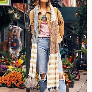 Free People Nova Tassel Scarf